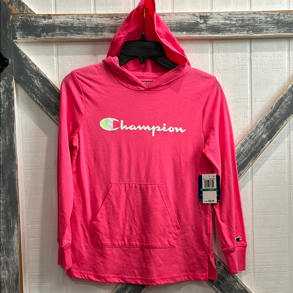 Champion Pink Hoodie